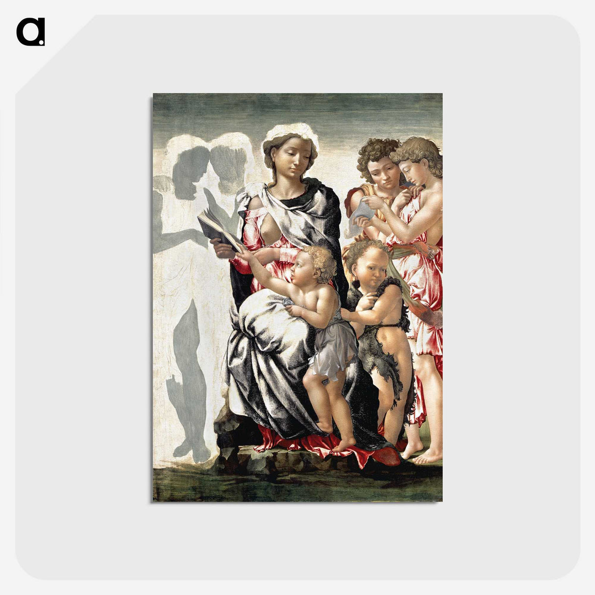 1-14_Michelangelo-Buonarroti_postcard