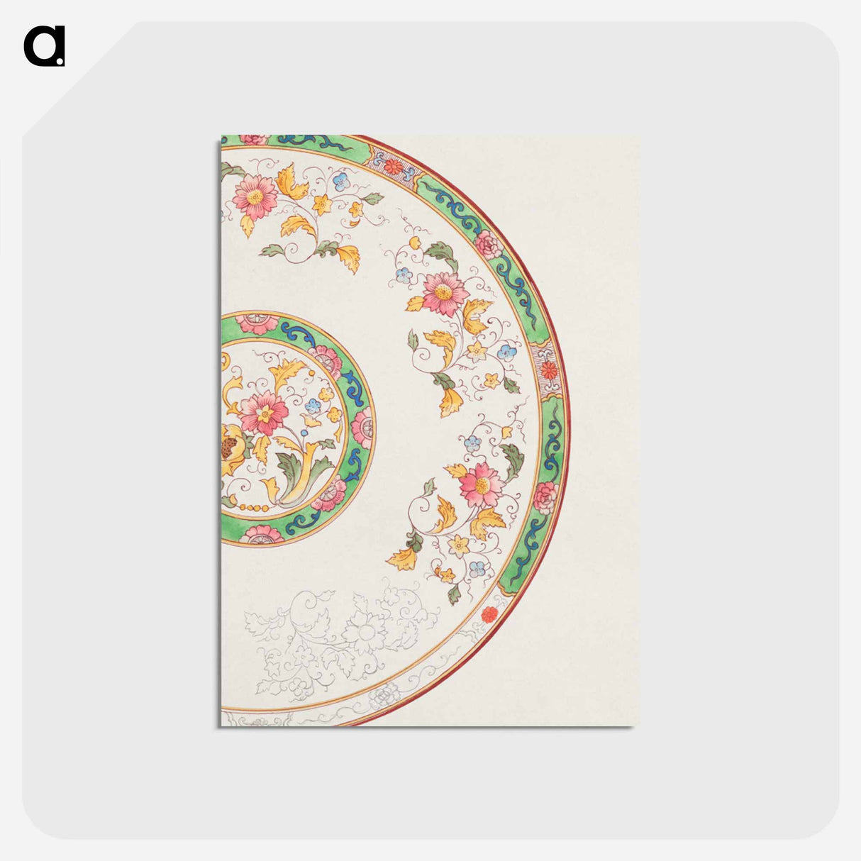 アートポストカード-Design for a Plate
- ノリタケ工場 Postcard.
