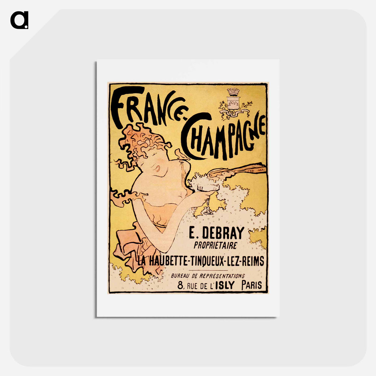 アートポストカード-France-Champagne
- ピエール ボナール Postcard.