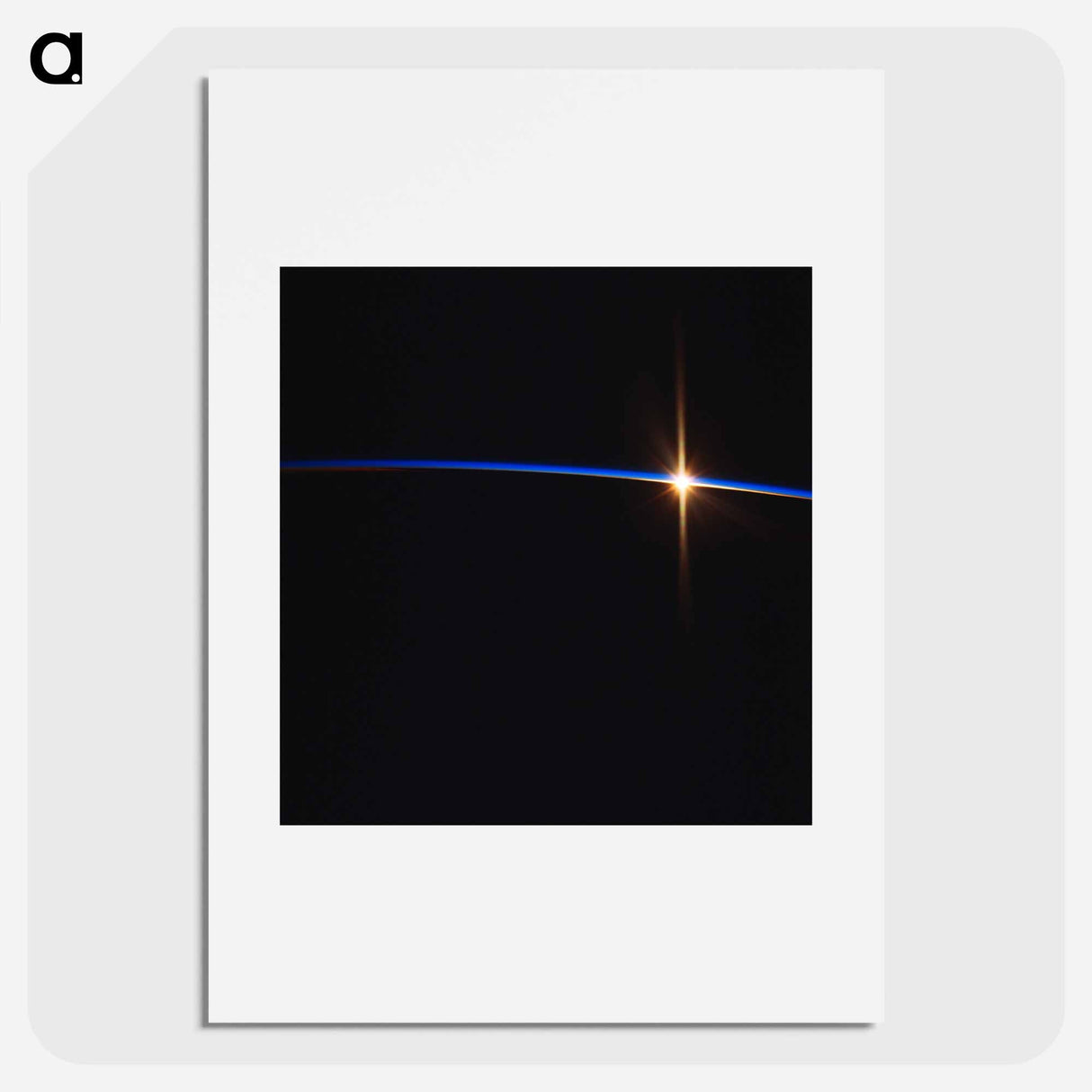 アートポスター-Earth Observations from Mir Space Station
- 地球 Poster.