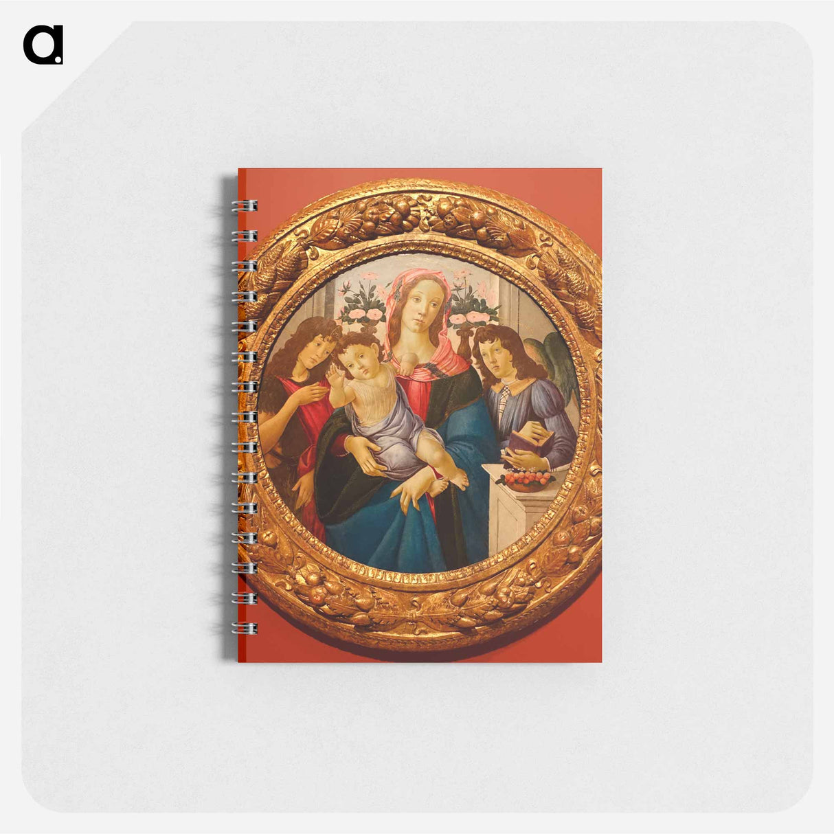 Madonna and Child with Saint John the Baptist and Angel - サンドロ ボッティチェッリ Memo.