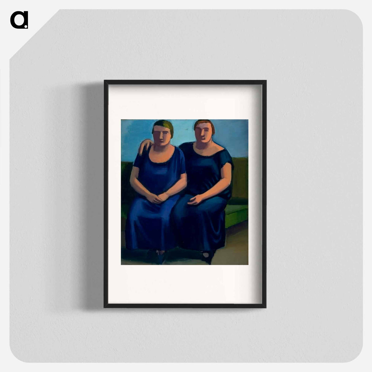 To sisters - ヴィルヘルム ルンドストローム Poster.