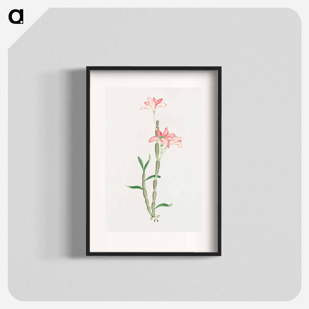 Sakoku - 19世紀の日本の花 Poster.