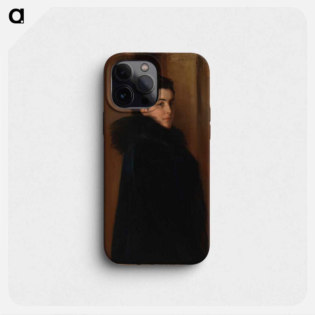 Portrait of the artist's wife ellan edelfelt - アルバート エーデルフェルト Phone Case.