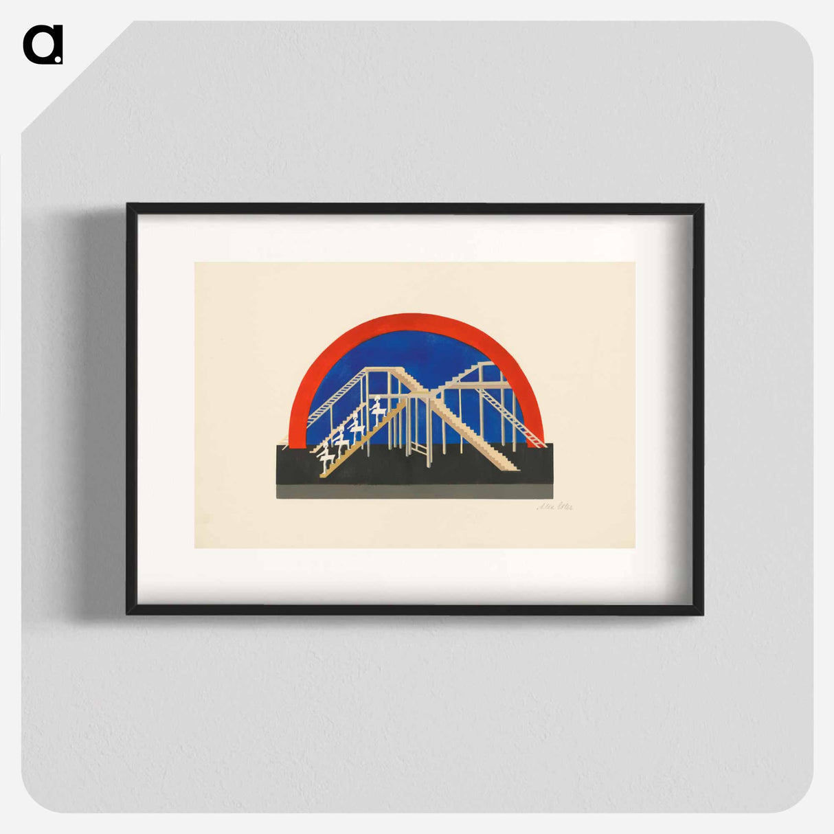 Maquettes de théatre i.-xv. - アレクサンドラ エクスター Poster.