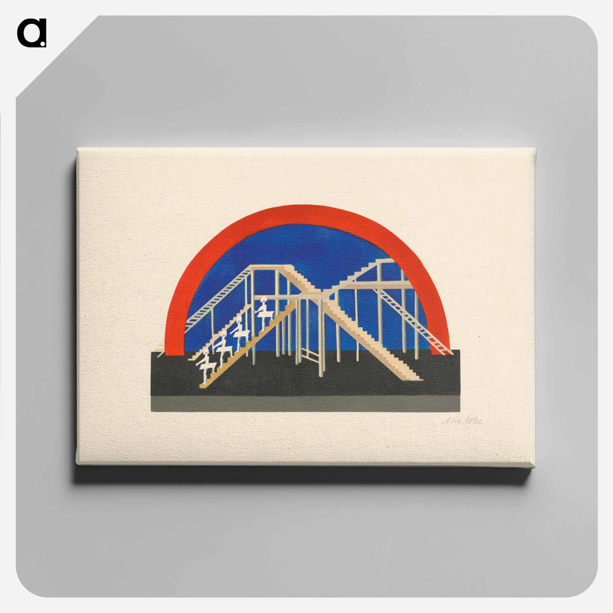 Maquettes de théatre i.-xv. - アレクサンドラ エクスター Canvas.