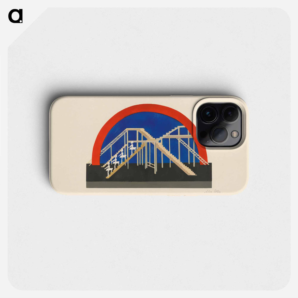 Maquettes de théatre i.-xv. - アレクサンドラ エクスター Phone Case.