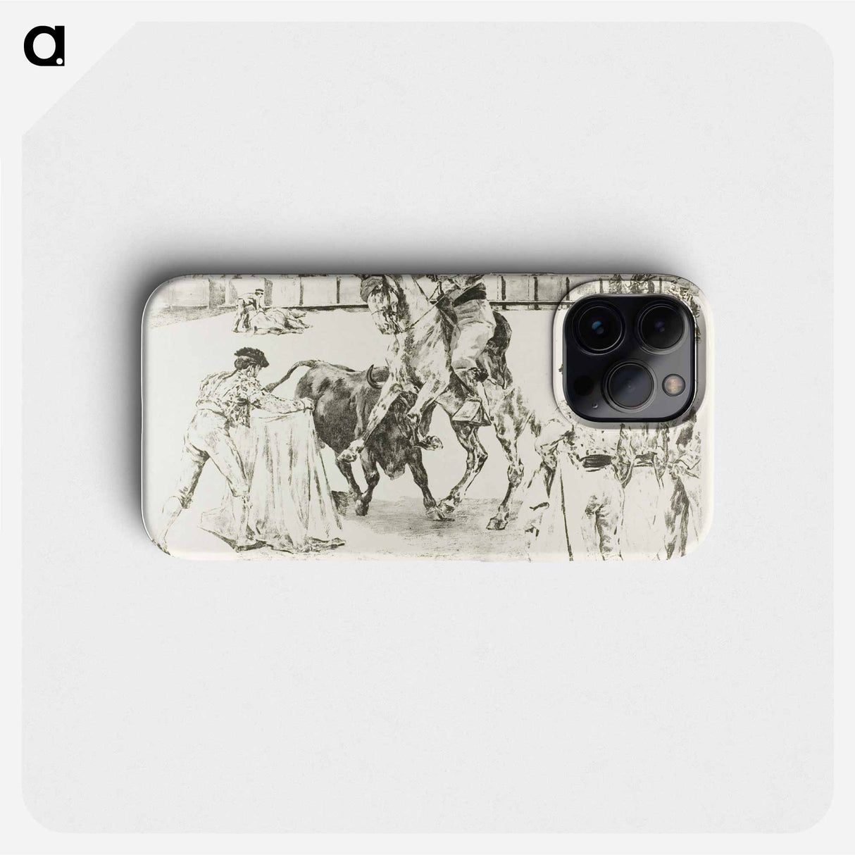 Bull-Fight - アレクサンドル ルノア Phone Case.