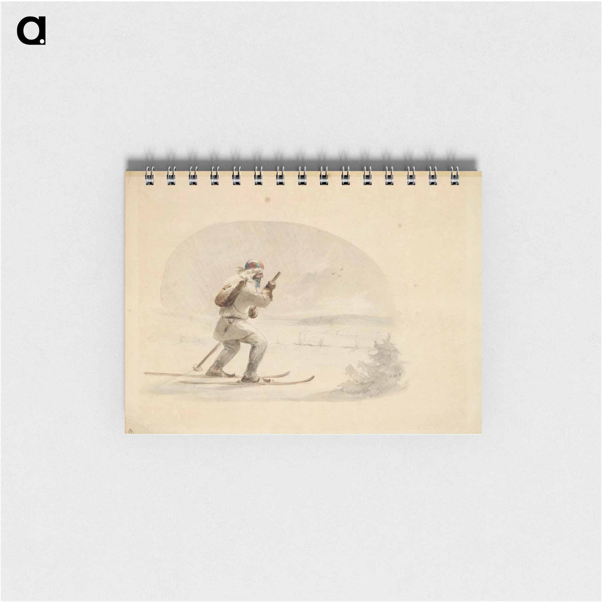 Laplander skiing - アンダース エクマン Memo.