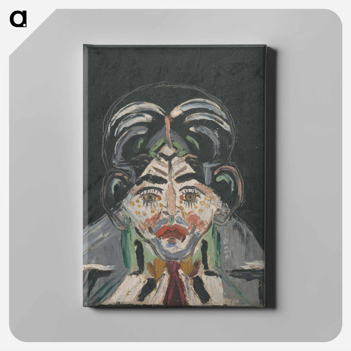 Head of a woman - アーノルド ピーター ワイズ クビンチャン Canvas.