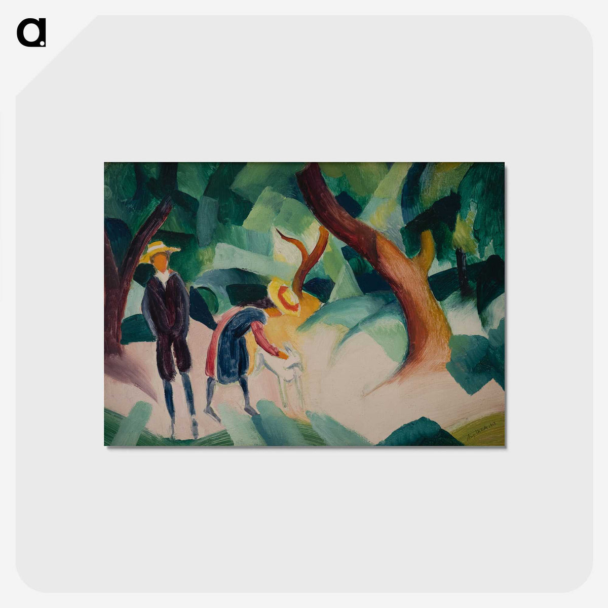 1-15_August-Macke_postcard
