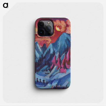 Winter Landscape in Moonlight
 - デトロイト美術館 Phone Case.