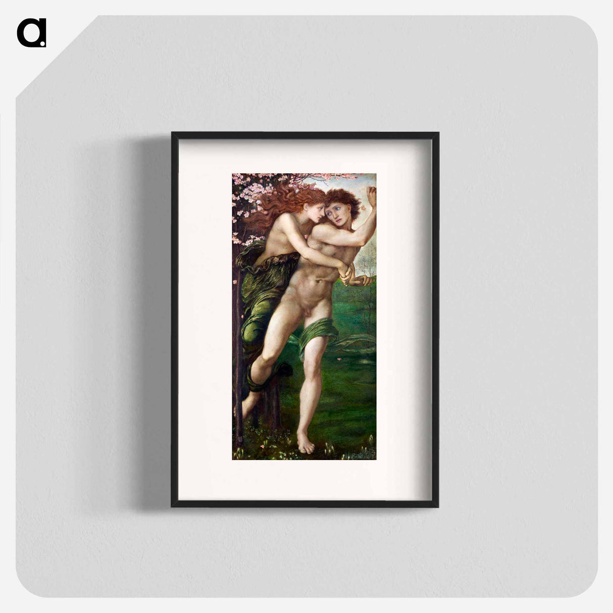 Phyllis and Demophoon - エドワード バーン ジョーンズ Poster.