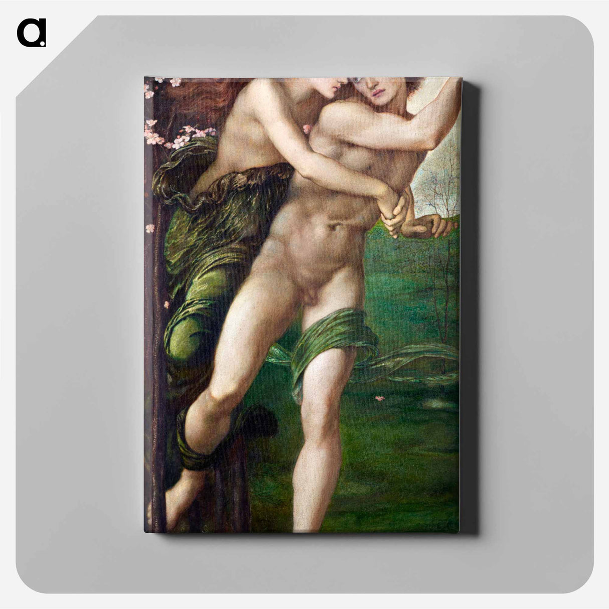 Phyllis and Demophoon - エドワード バーン ジョーンズ Canvas.