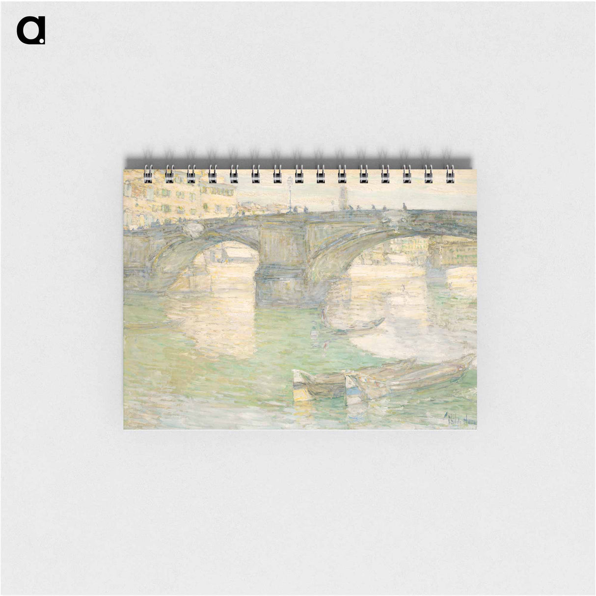 Ponte Santa Trinità - フレデリック チャイルド ハッサム Memo.