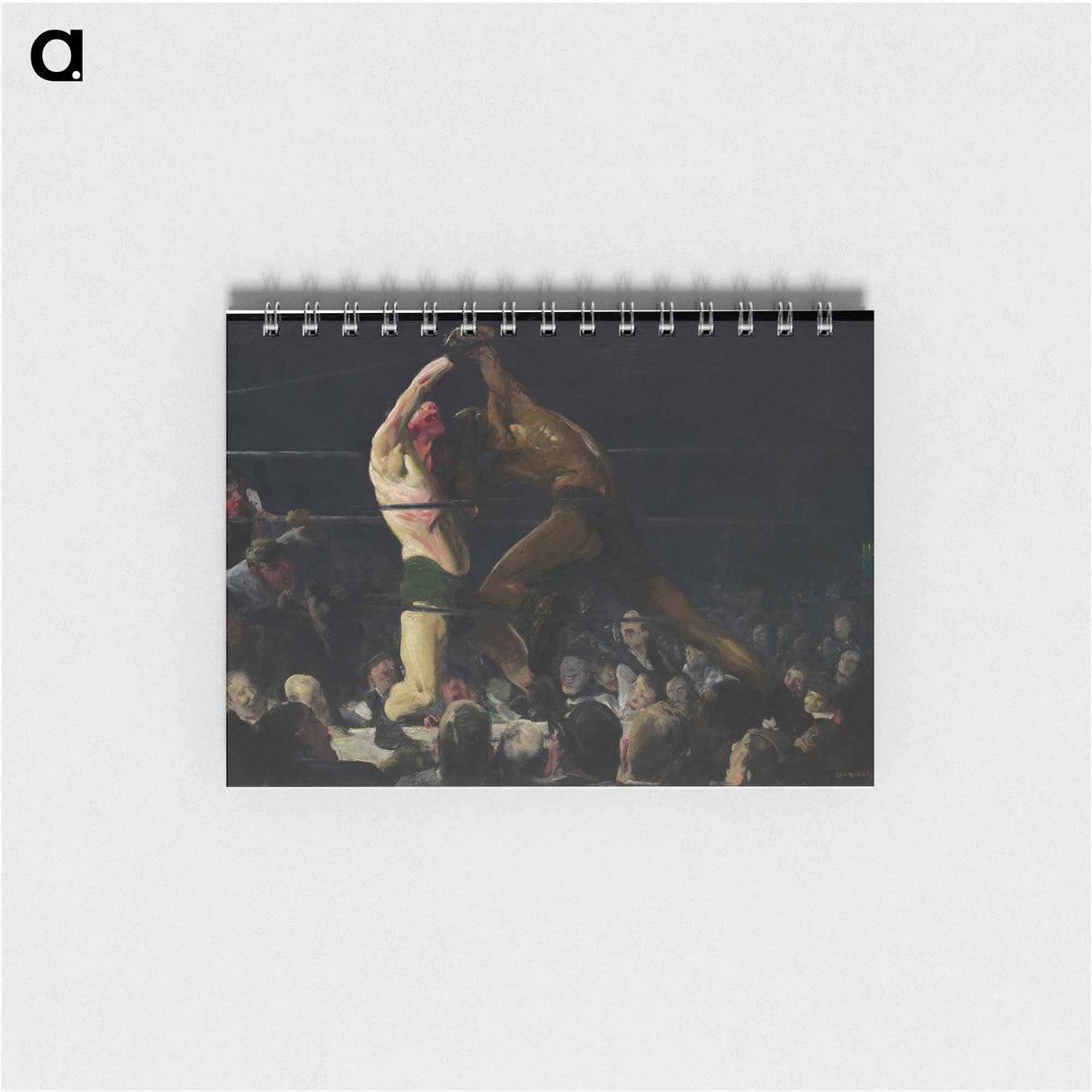 アートメモ帳-Both Members of This Club - ジョージ ベローズ Memo.
