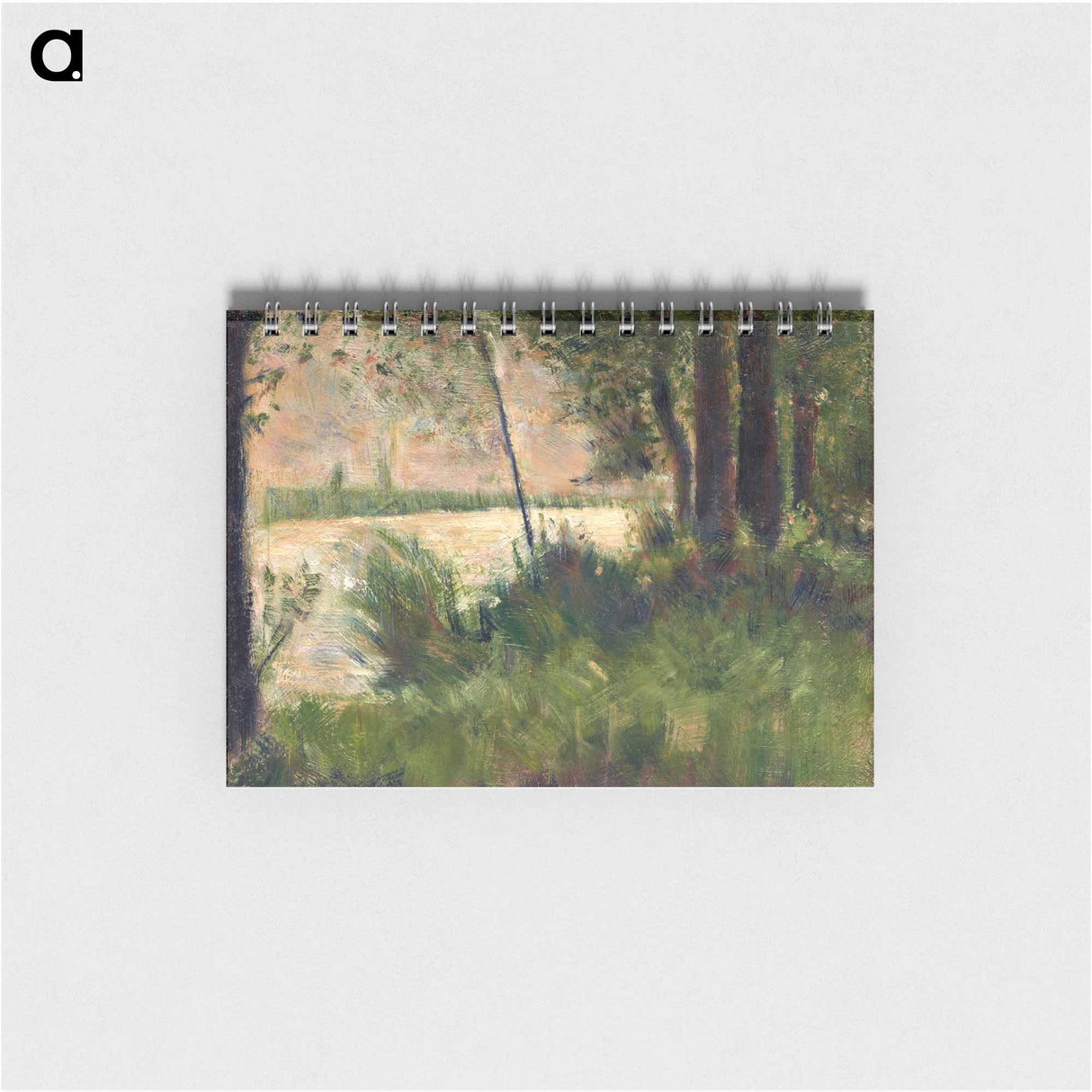 Grassy Riverbank - ジョルジュ スーラ Memo.