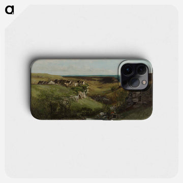 イエロー - ギュスターヴ クールベ Phone Case.