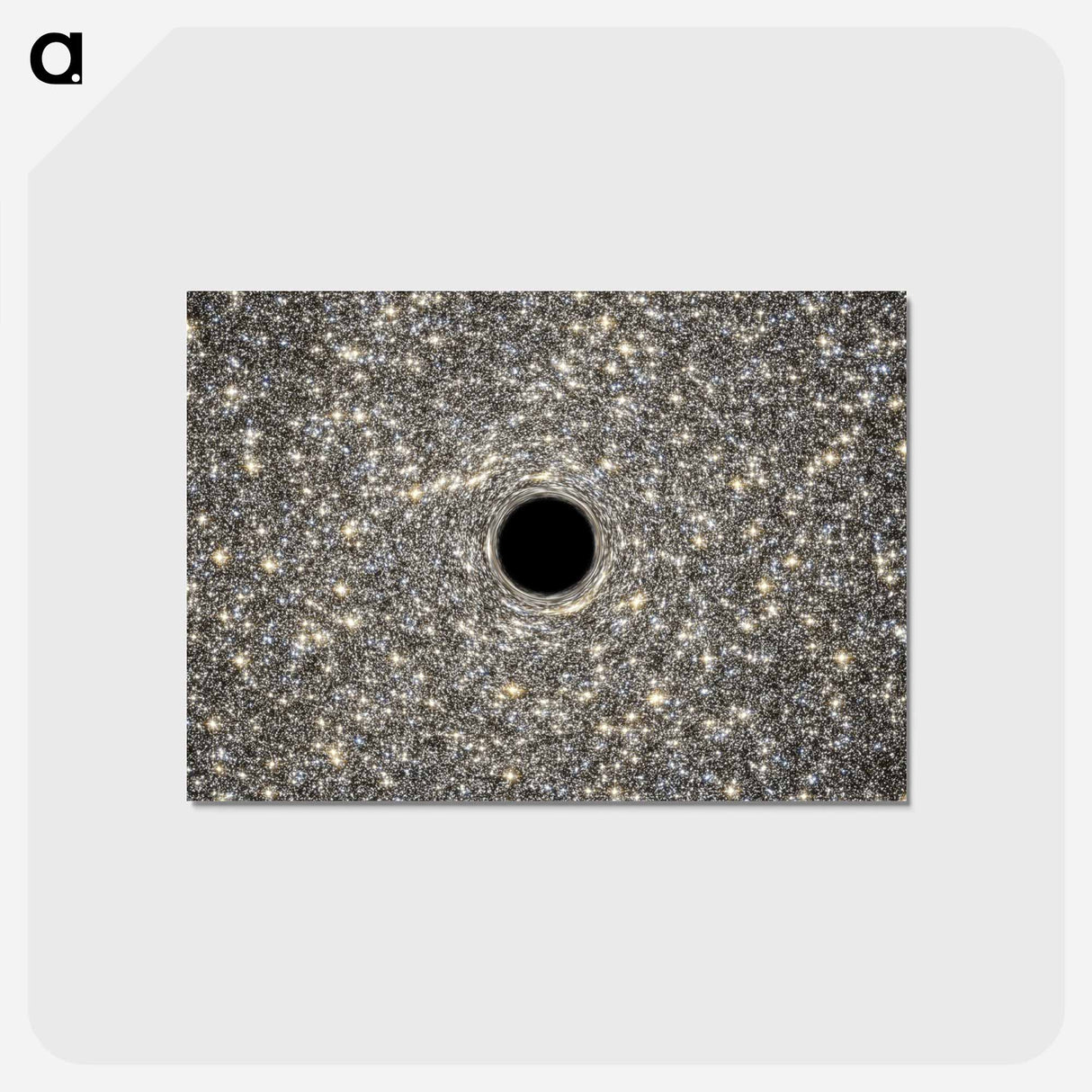 アートポストカード-Supermassive Black Hole
- ハッブル画像 Postcard.