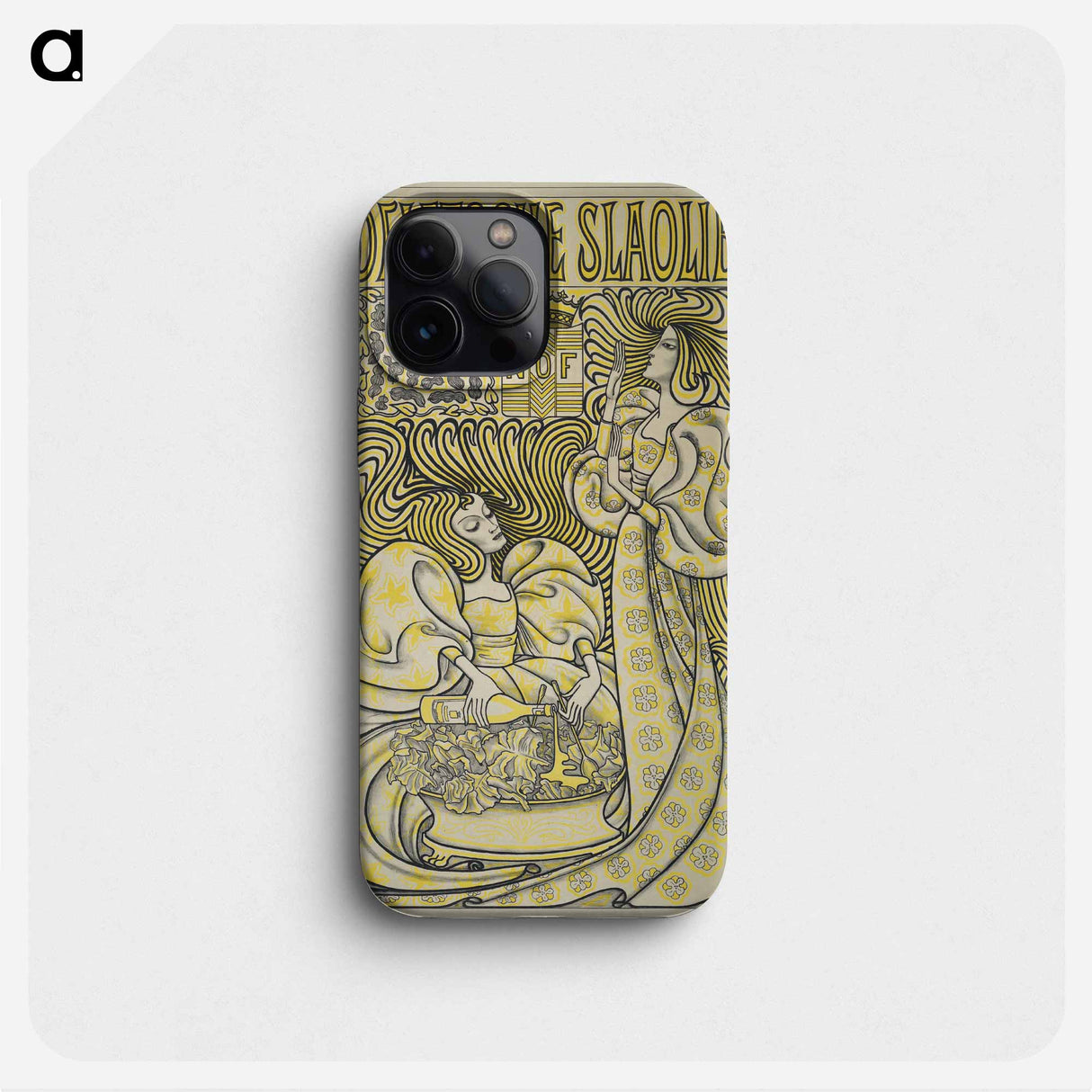 Delft Salad Oil - Jan Toorop Phone Case.