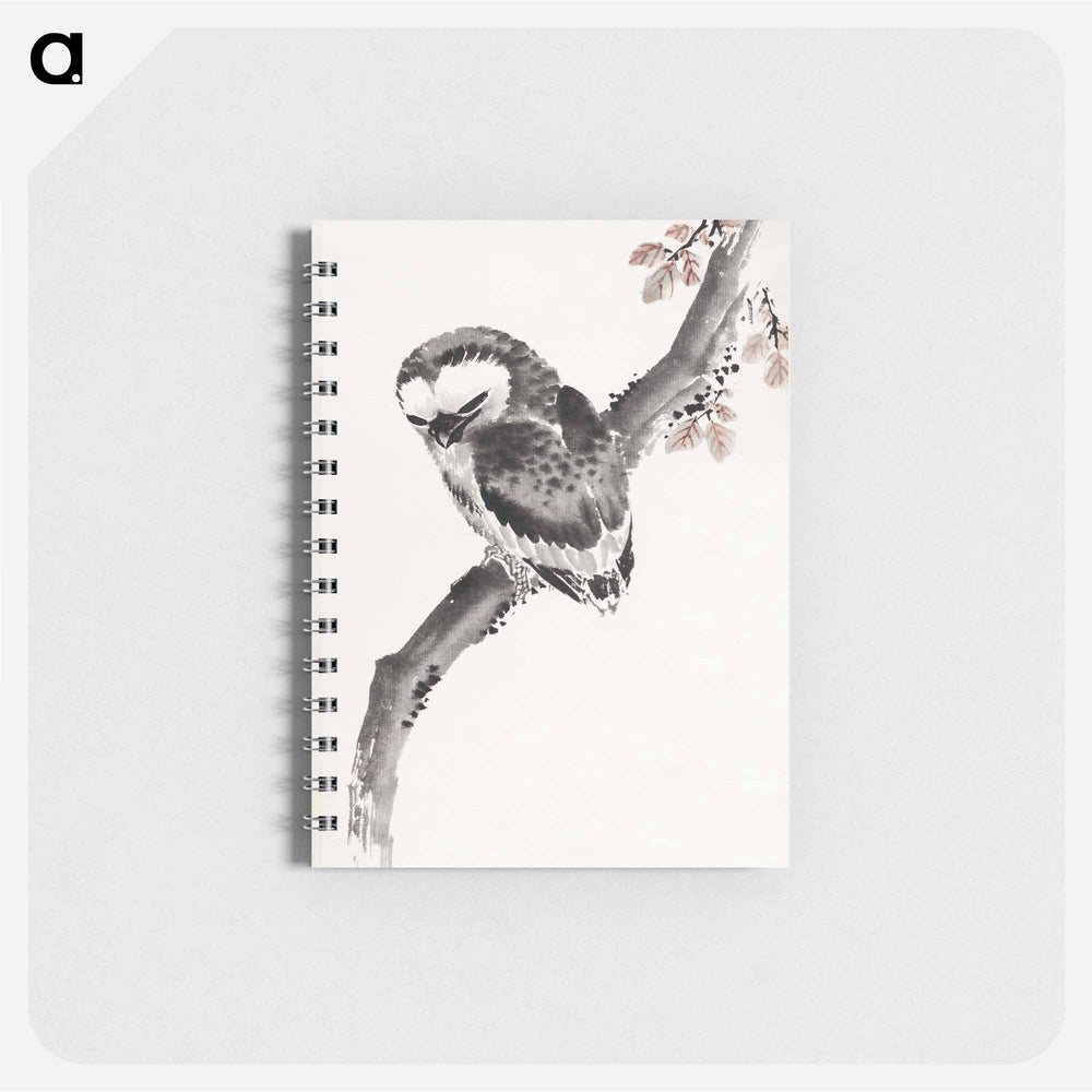 Japanese owl, Album of Sketches - 葛飾 北斎 Memo.