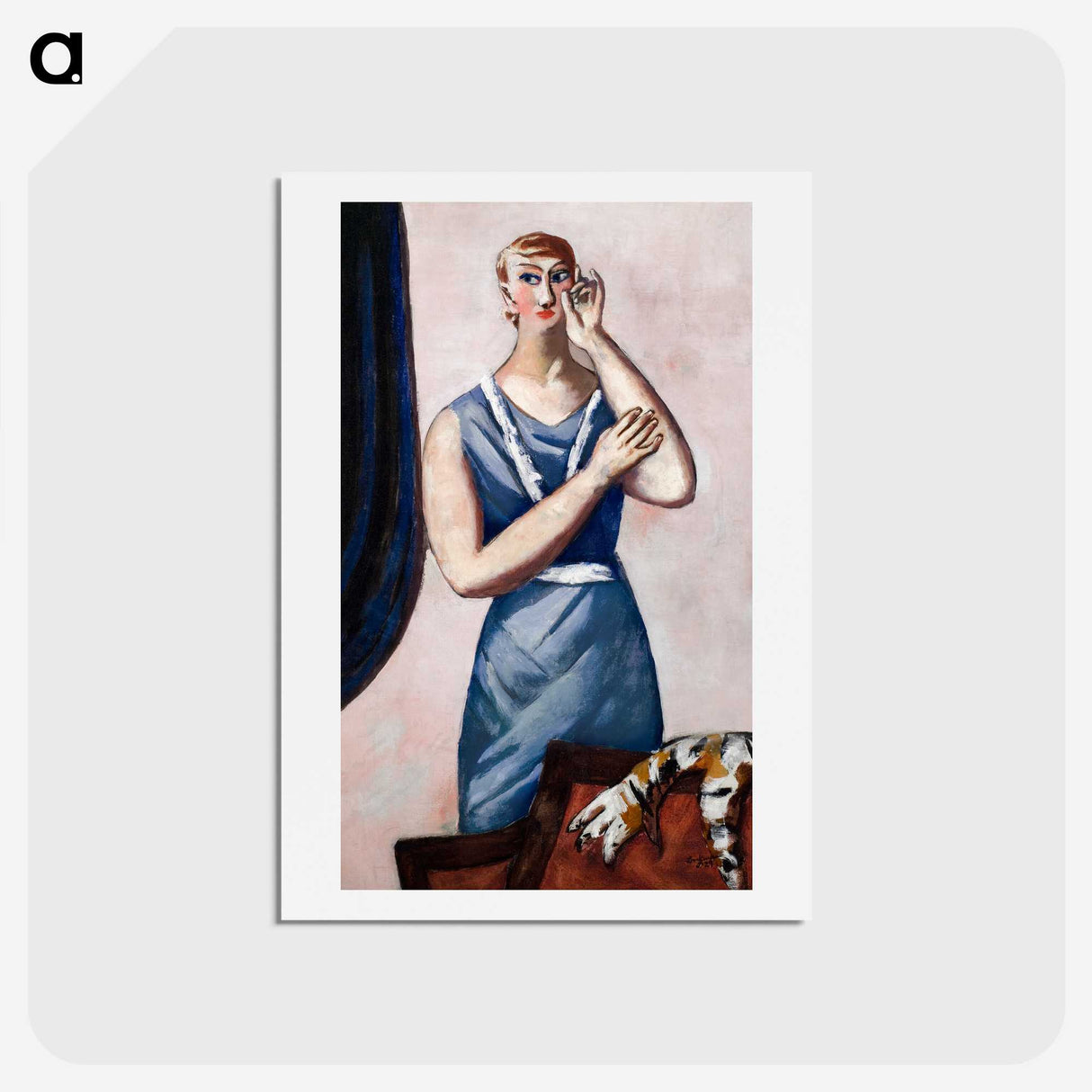 1-15_Max-Beckmann_hagaki