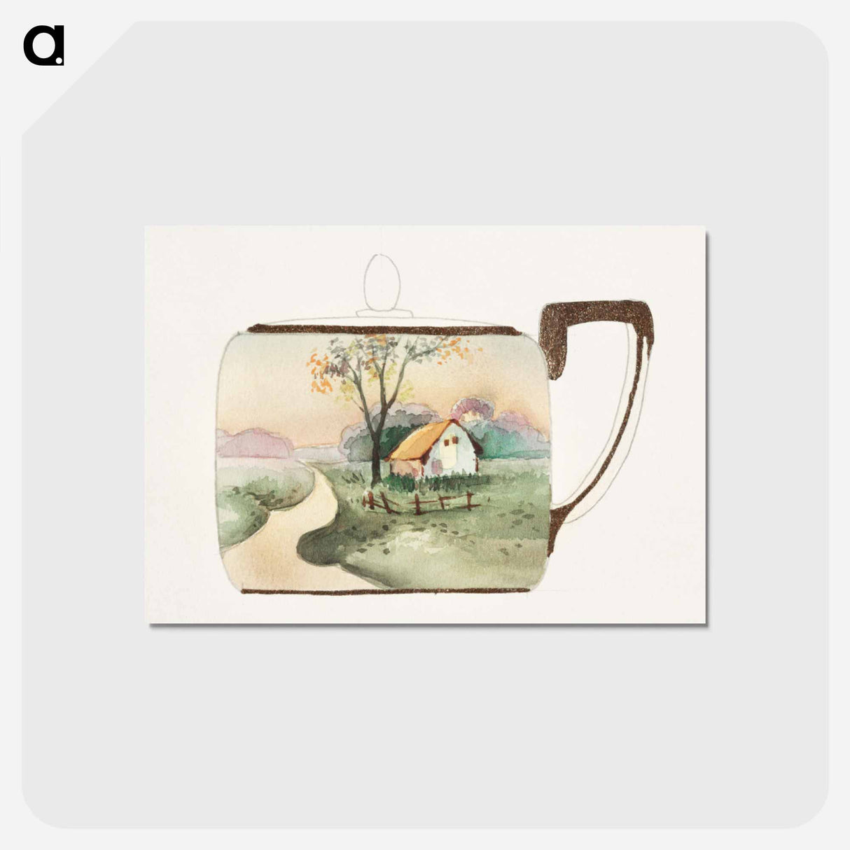 アートポストカード-Teacup Design
- ノリタケ工場 Postcard.