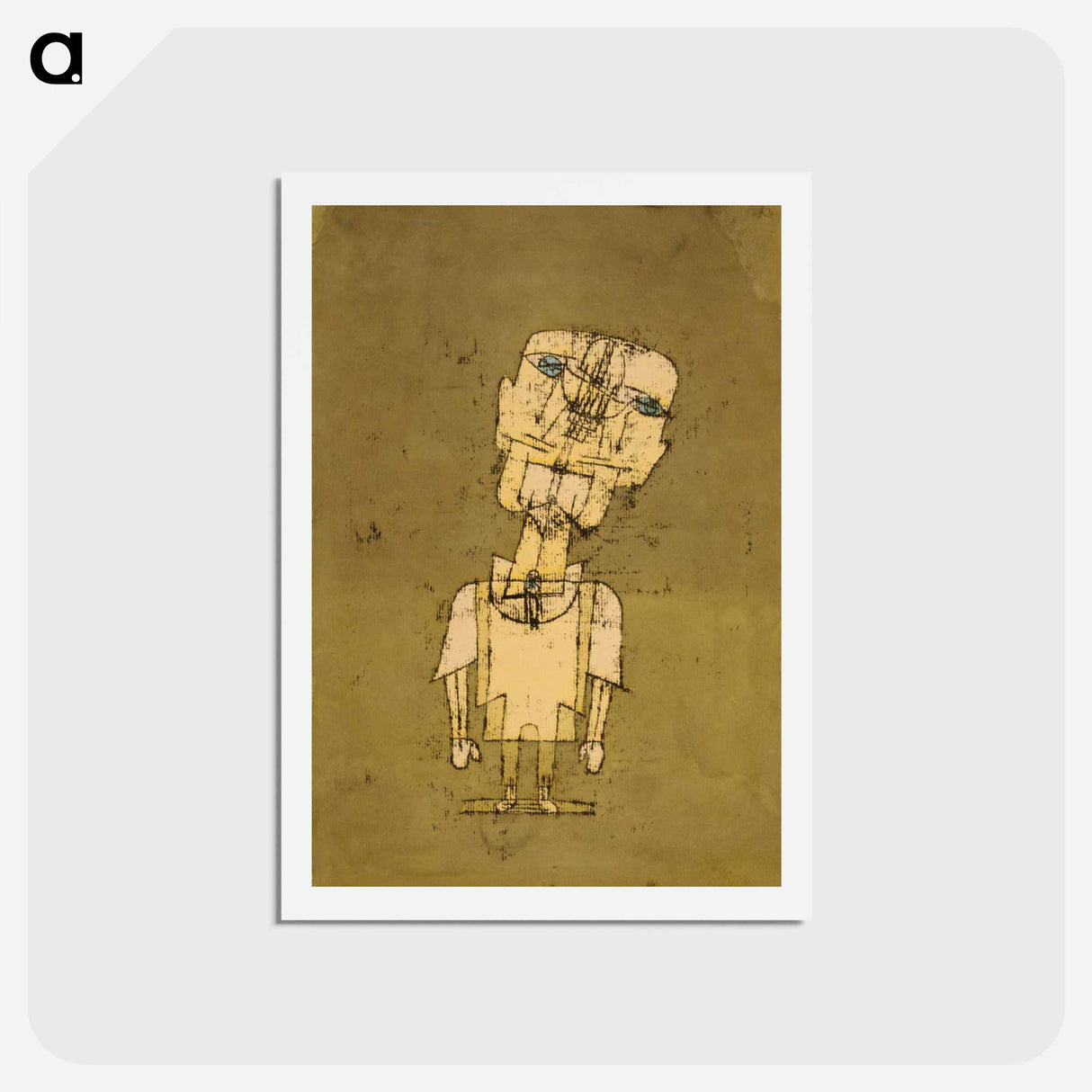 アートポストカード-Gespenst eines Genies (Ghost of a Genius)
- パウル クレー Postcard.
