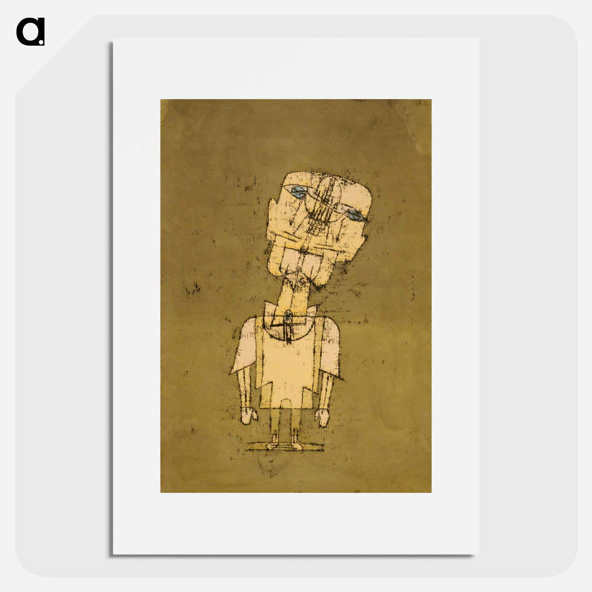 Gespenst eines Genies (Ghost of a Genius)
 - パウル クレー Poster.