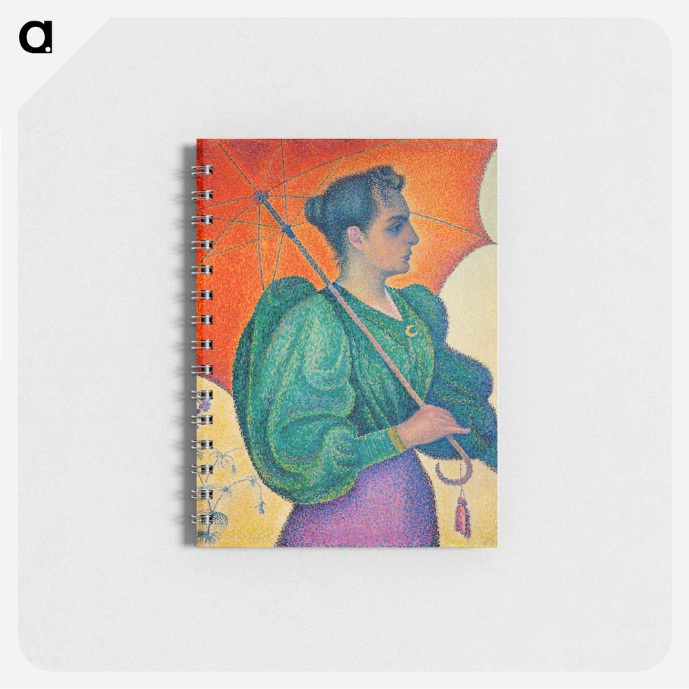 Femme à l'ombrelle - ポール シニャック Memo.