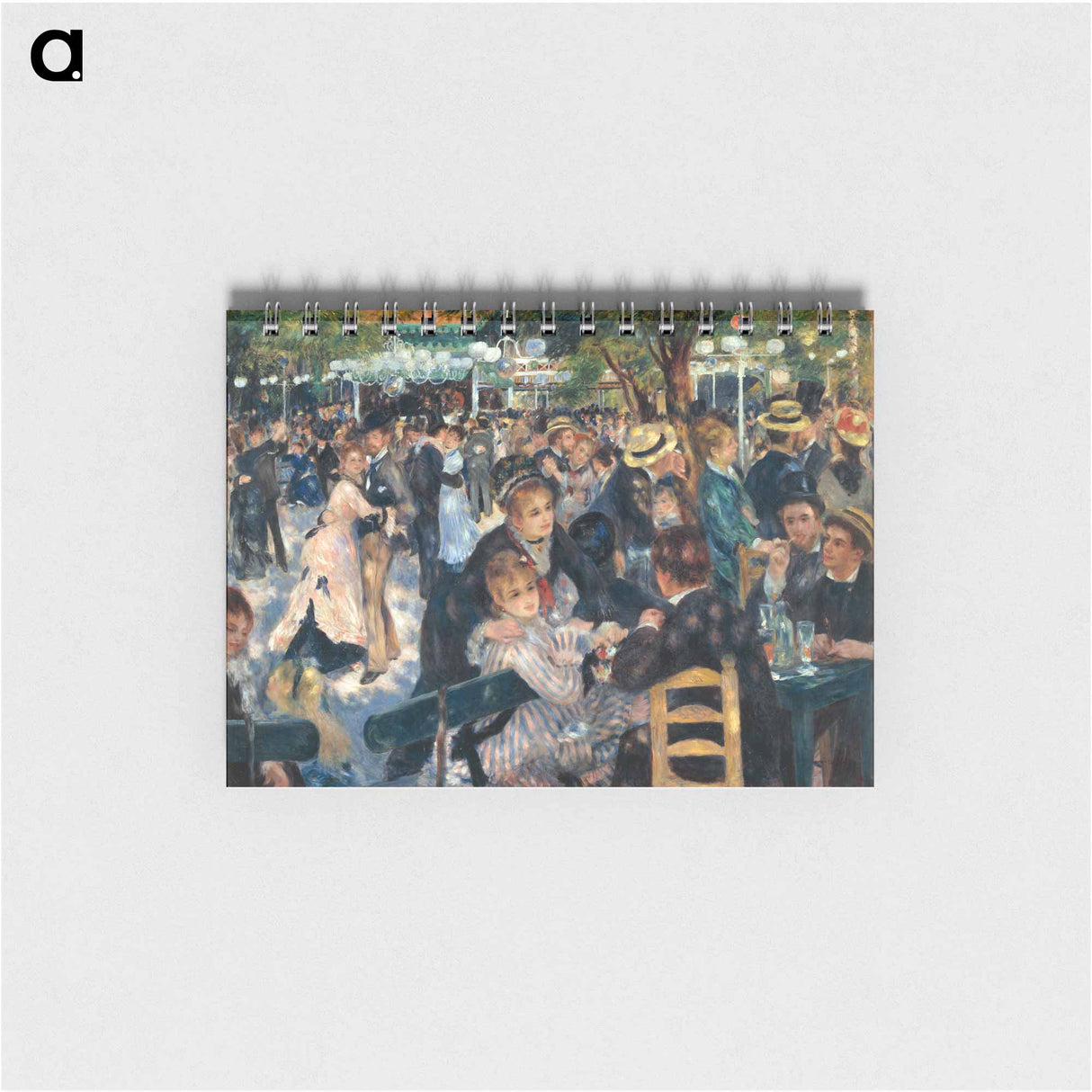 Le Moulin de la Galette - ピエール オーギュスト ルノワール Memo.