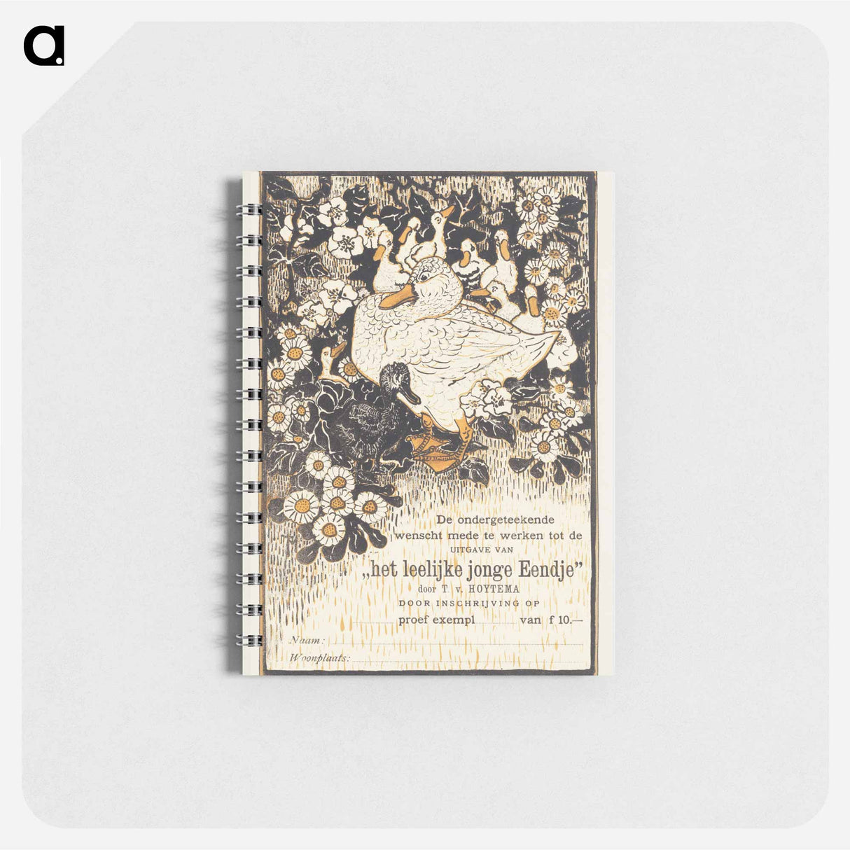 Het leelijke jonge eendje - テオ ヴァン ホイテマ Memo.