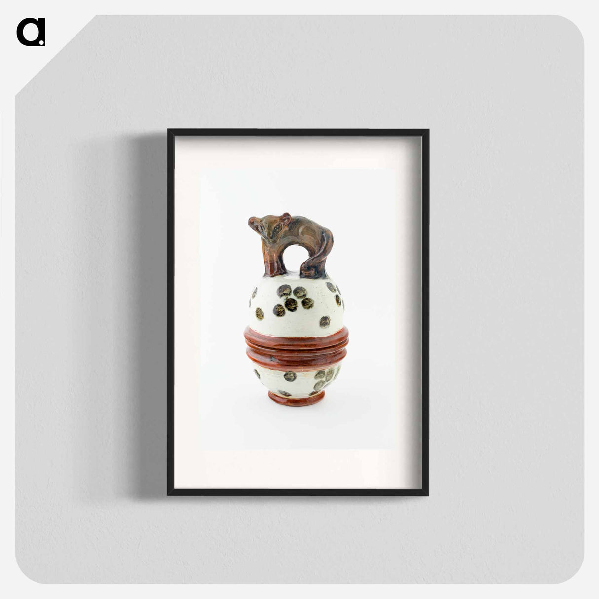 Jar - ヴィルヘルム ハンマースホイ Poster.