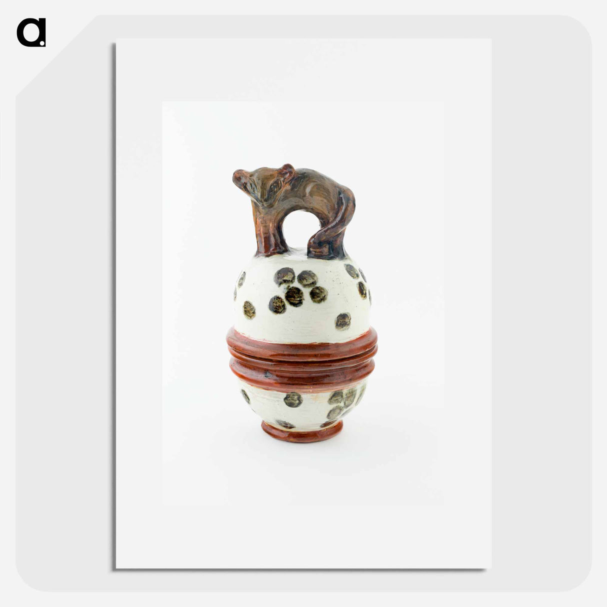 Jar - ヴィルヘルム ハンマースホイ Poster.