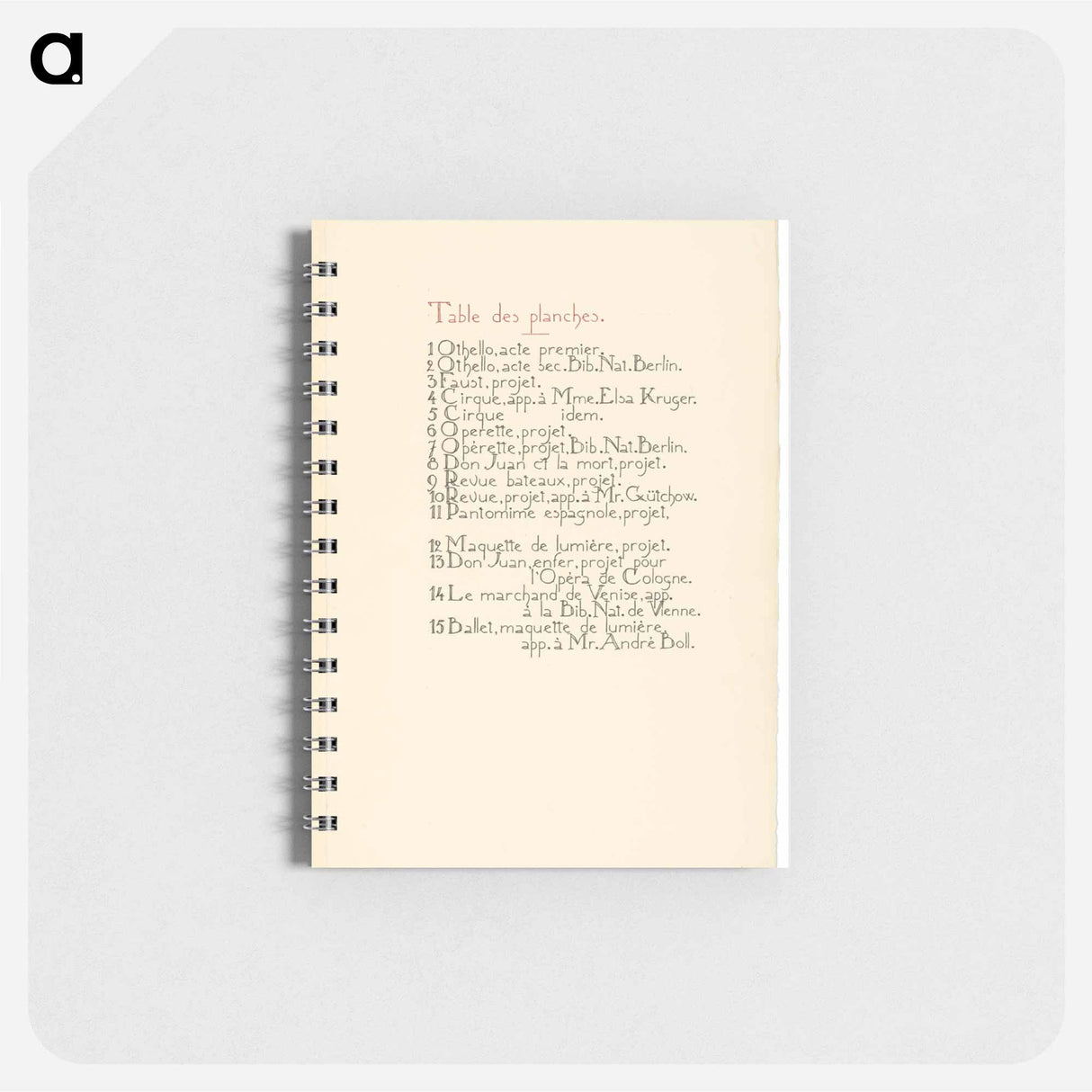 Maquettes de théatre - アレクサンドラ エクスター Memo.