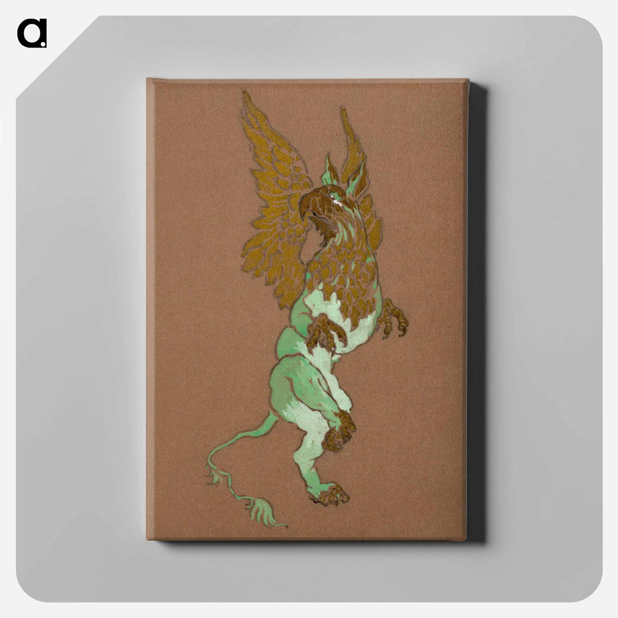 The Gryphon - 不思議の国のアリス Canvas.