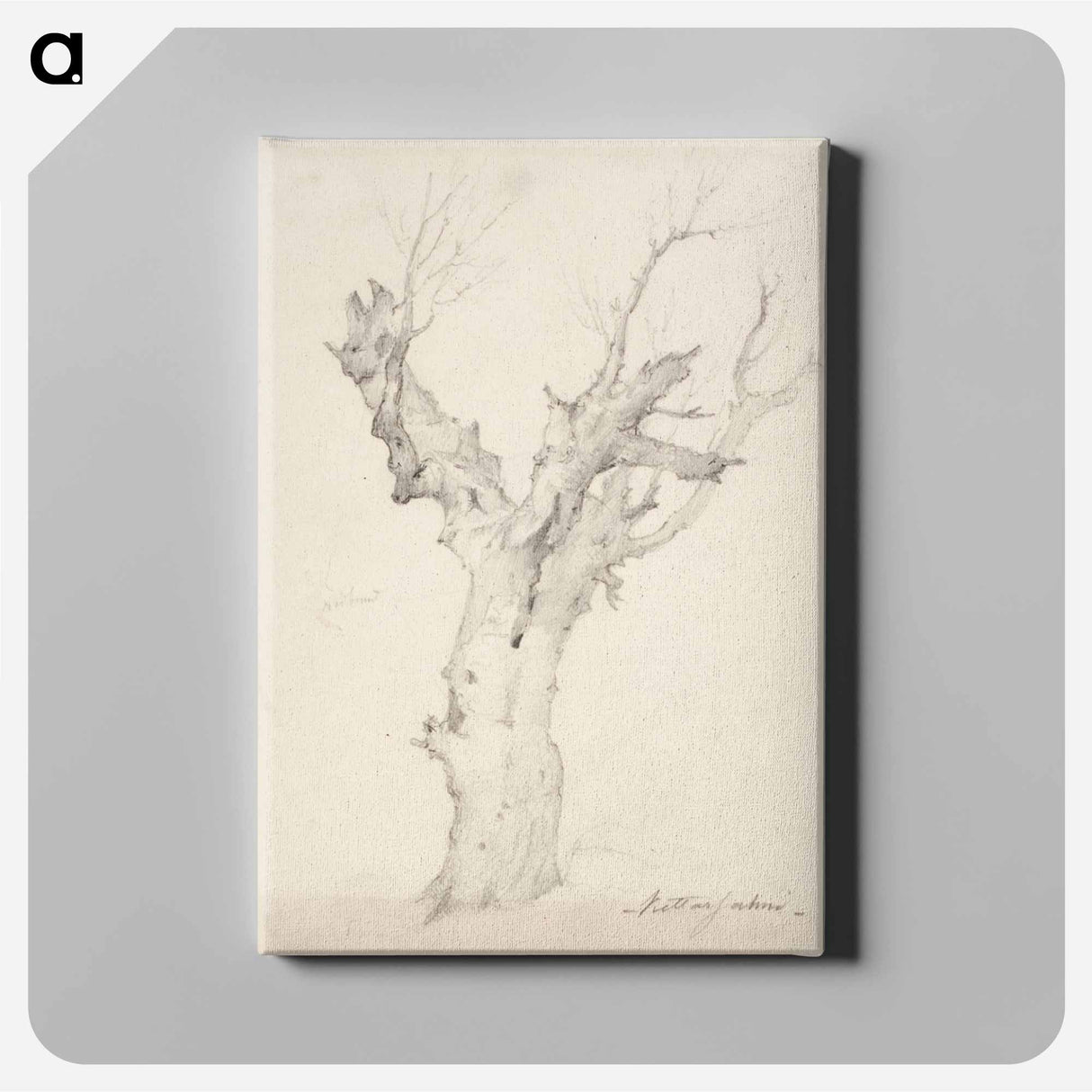 Vanha puu - アンダース エクマン Canvas.