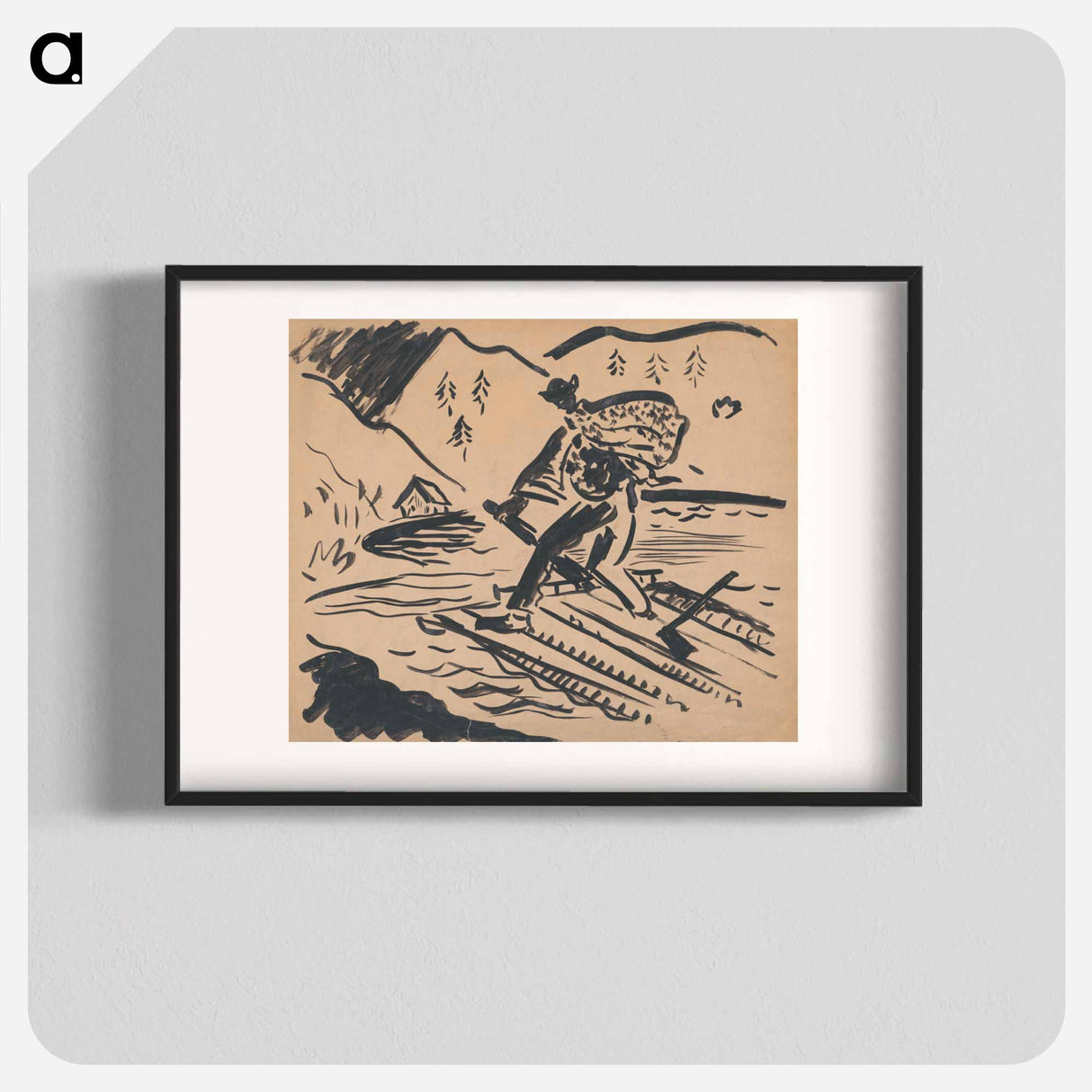 Raftsman - アーノルド ピーター ワイズ クビンチャン Poster.