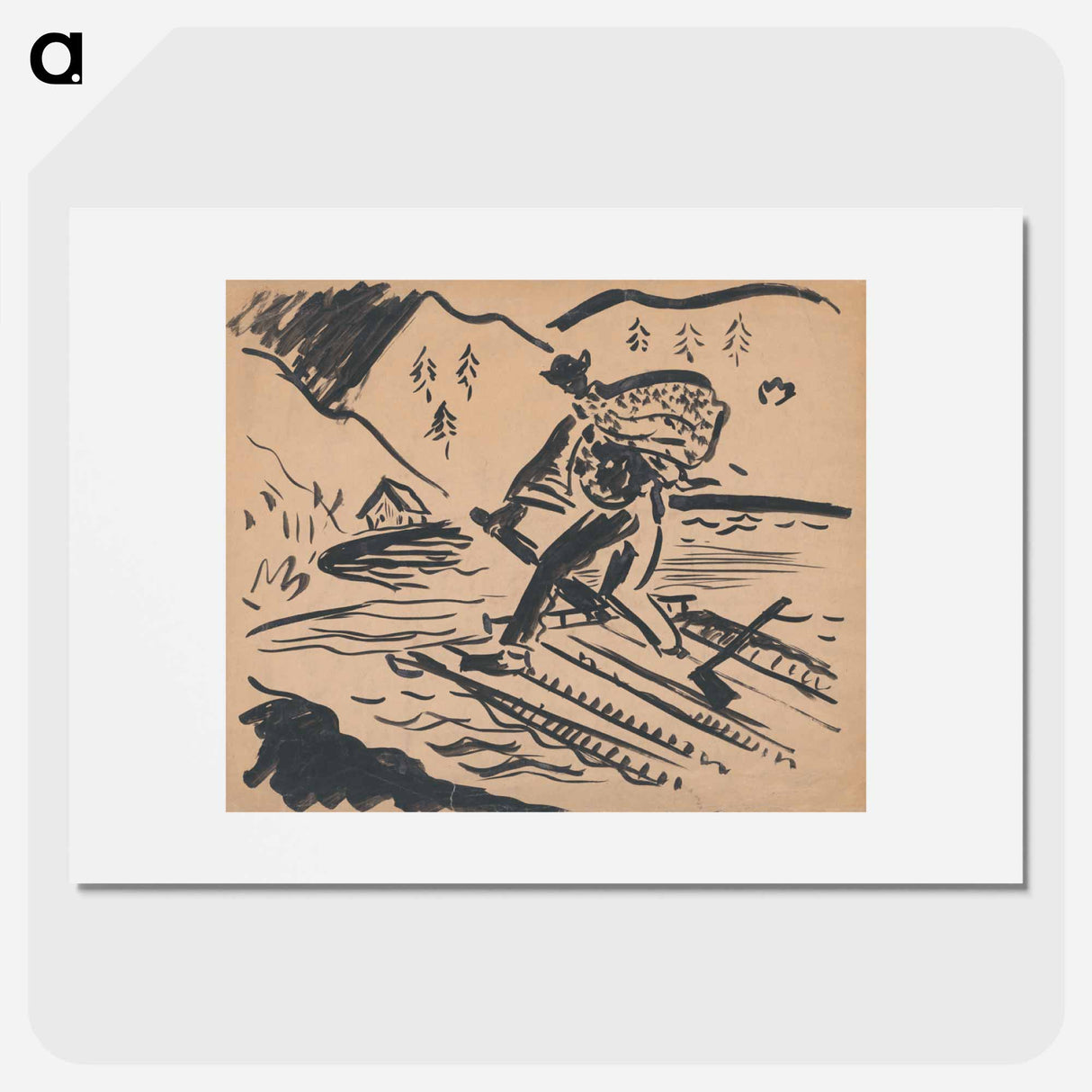 Raftsman - アーノルド ピーター ワイズ クビンチャン Poster.