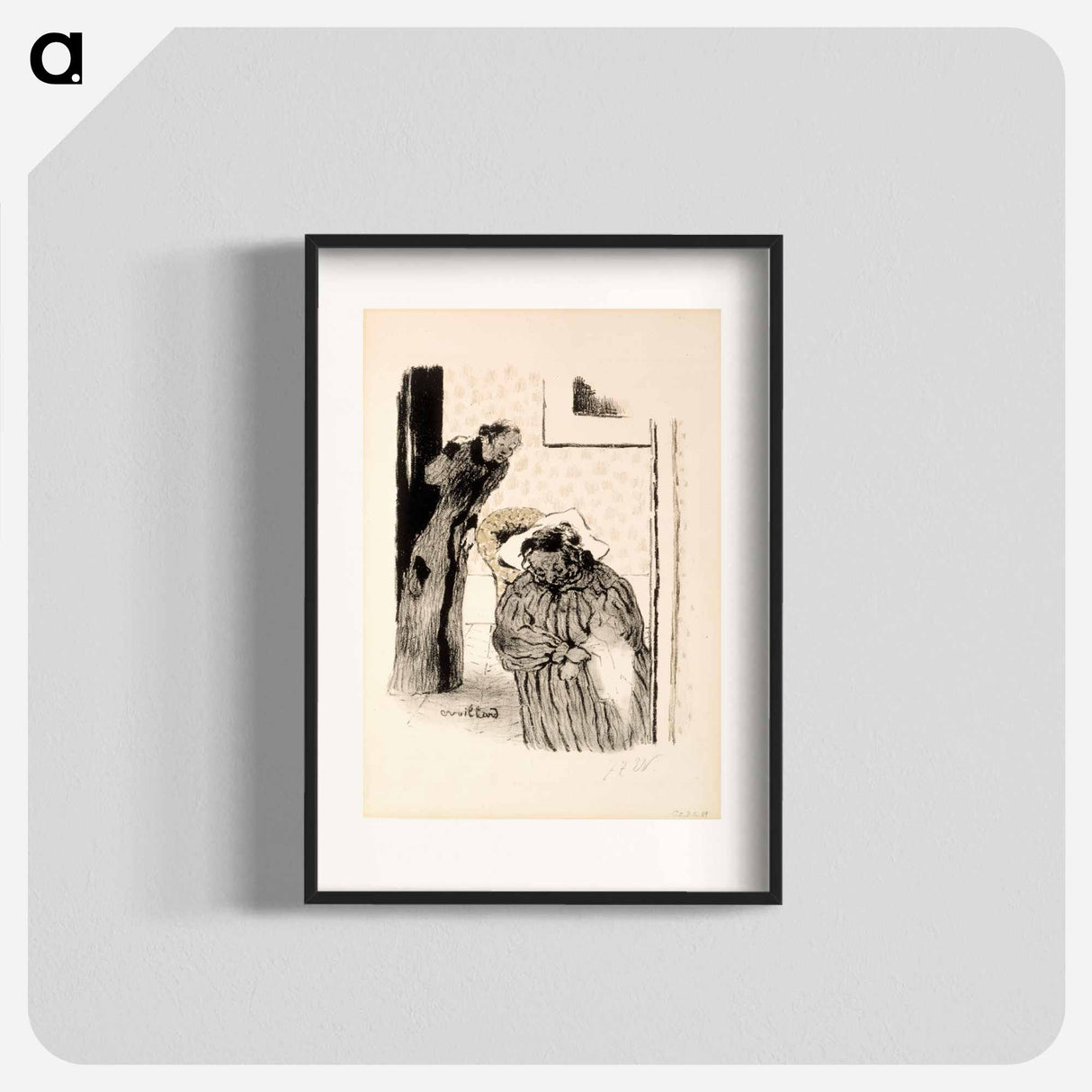 The grandmother - エドゥアール ヴュイヤール Poster.