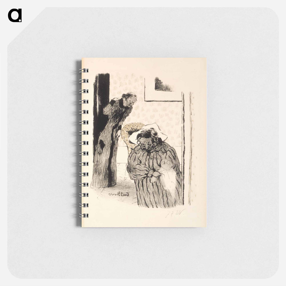 アートメモ帳-The grandmother - エドゥアール ヴュイヤール Memo.