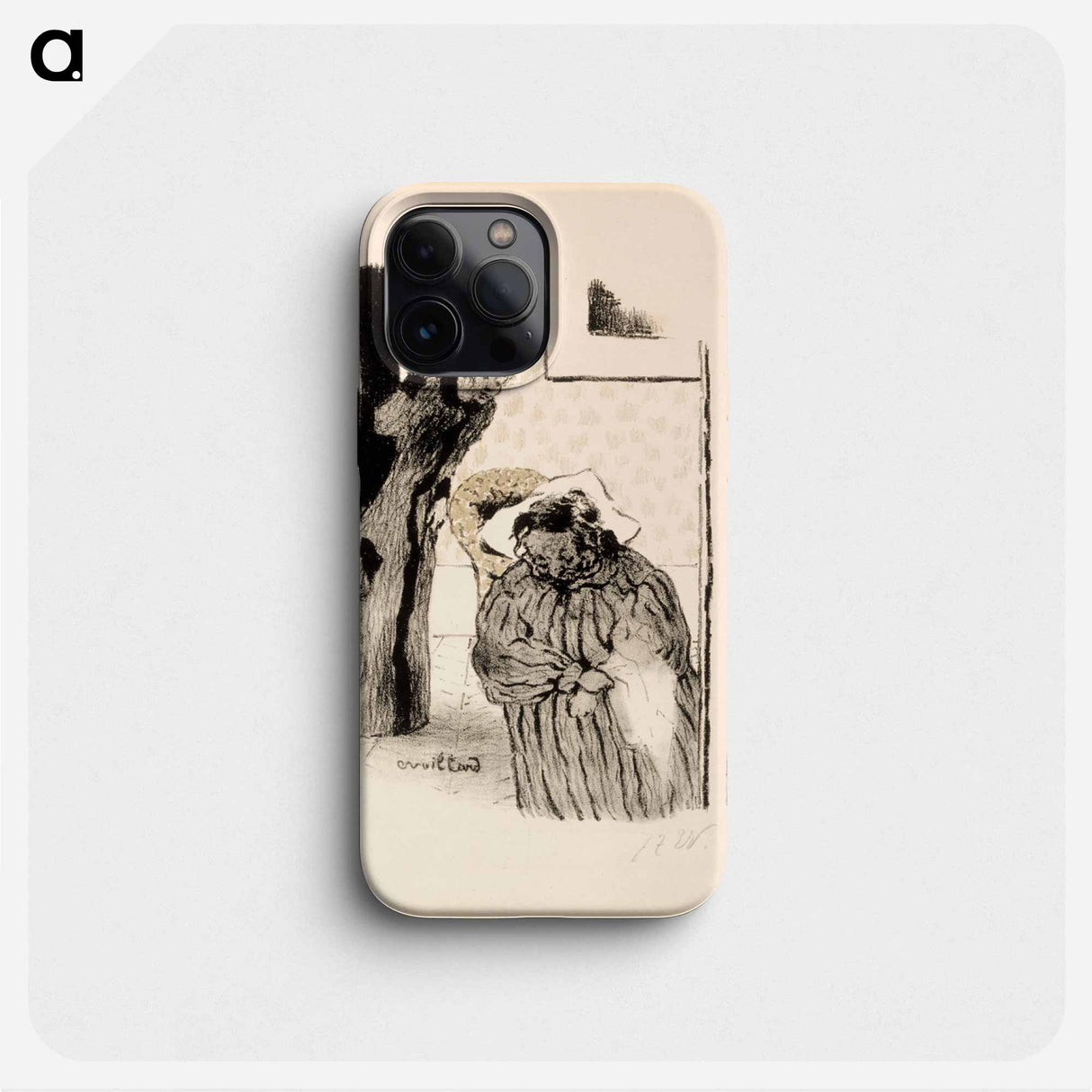The grandmother - エドゥアール ヴュイヤール Phone Case.