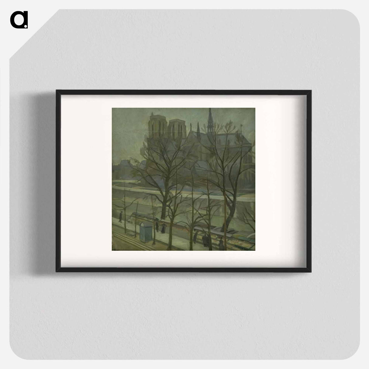 From Quai de la Tournelle, Paris - エドヴァルド ウェイ Poster.