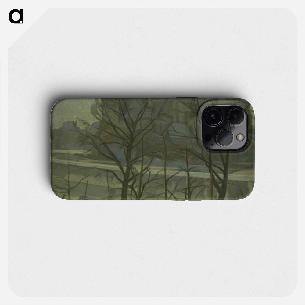 From Quai de la Tournelle, Paris - エドヴァルド ウェイ Phone Case.