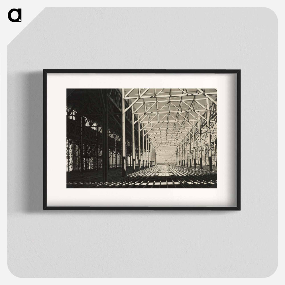 Centennial Exhibition, looking North to South of main building, Lyall Bay in background - エリック リー ジョンソン Poster.