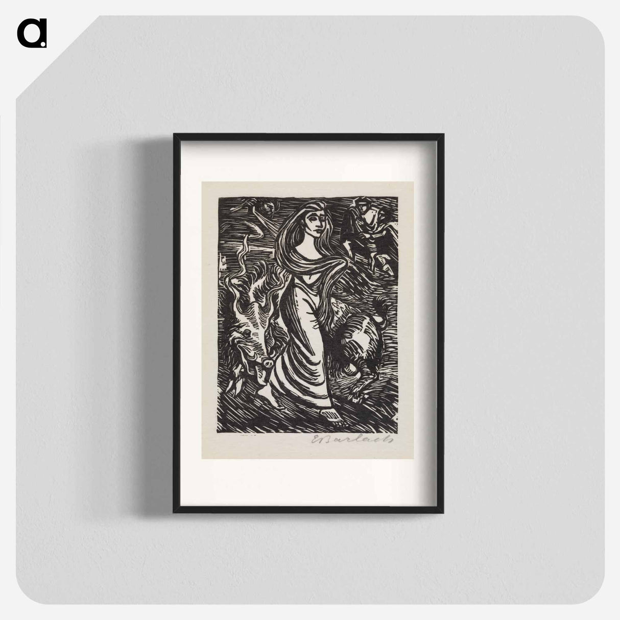 Lilith, Adam's first wife - エルンスト ハインリヒ バルラッハ Poster.