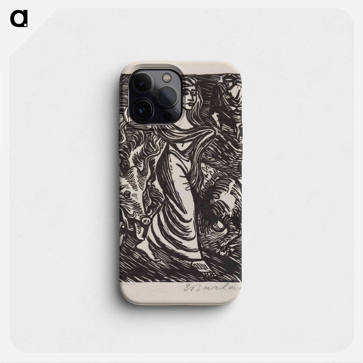 Lilith, Adam's first wife - エルンスト ハインリヒ バルラッハ Phone Case.