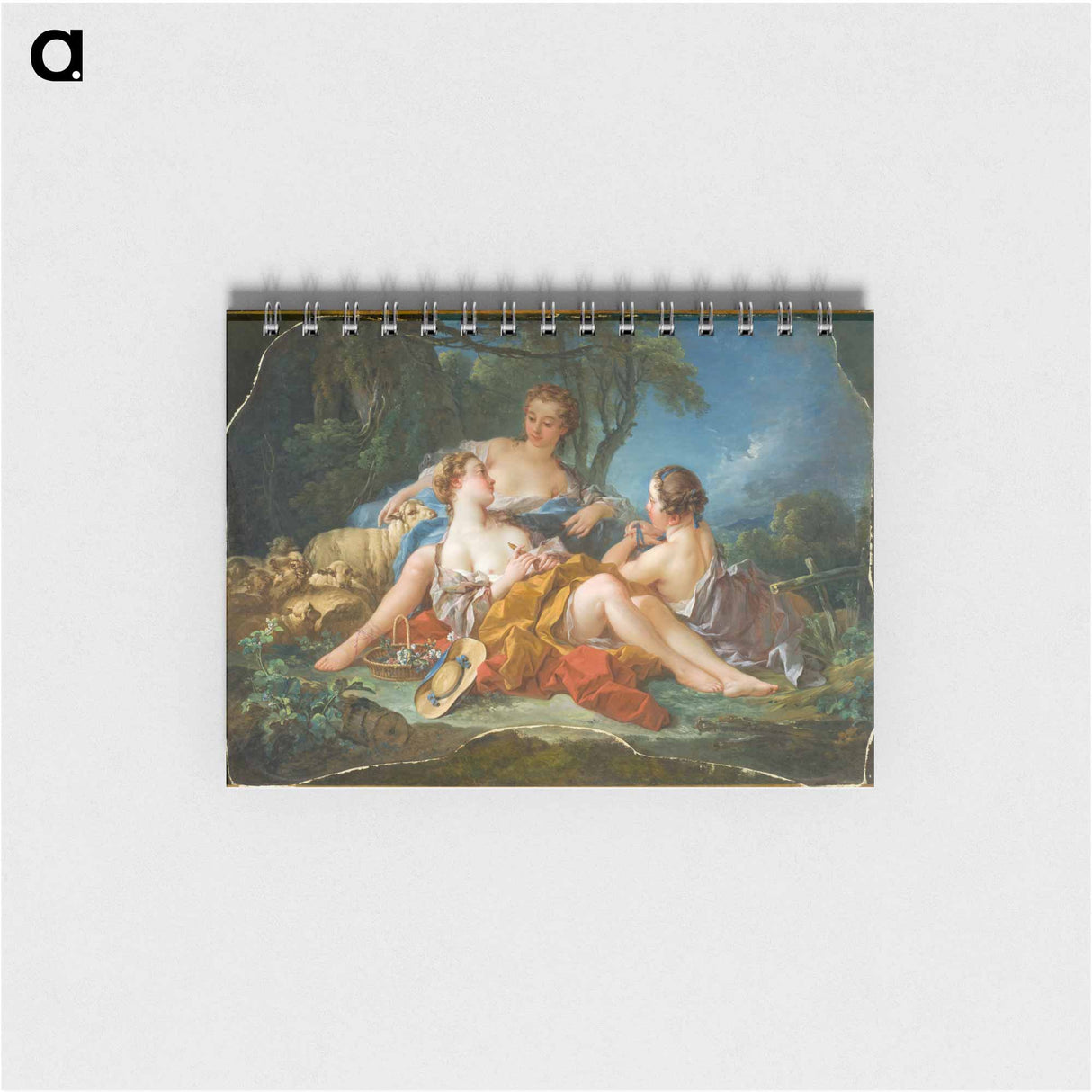 Les Confidences Pastorales - フランソワ ブーシェ Memo.