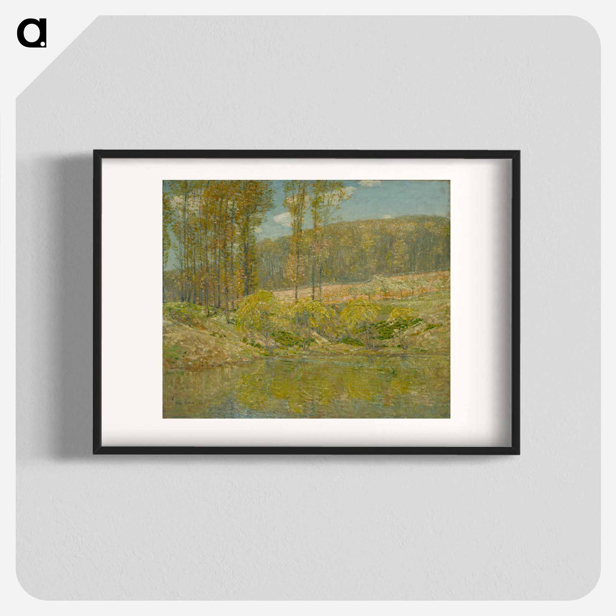 Spring, Navesink Highlands - Frederick Childe Hassam Poster.