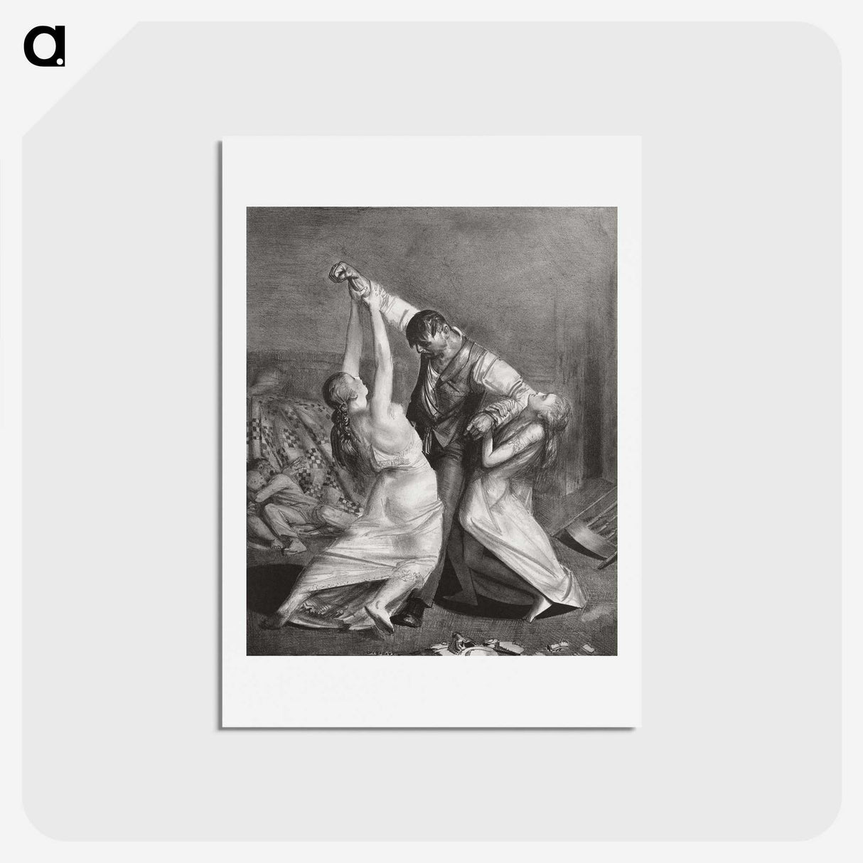 1-16_George-Bellows_hagaki